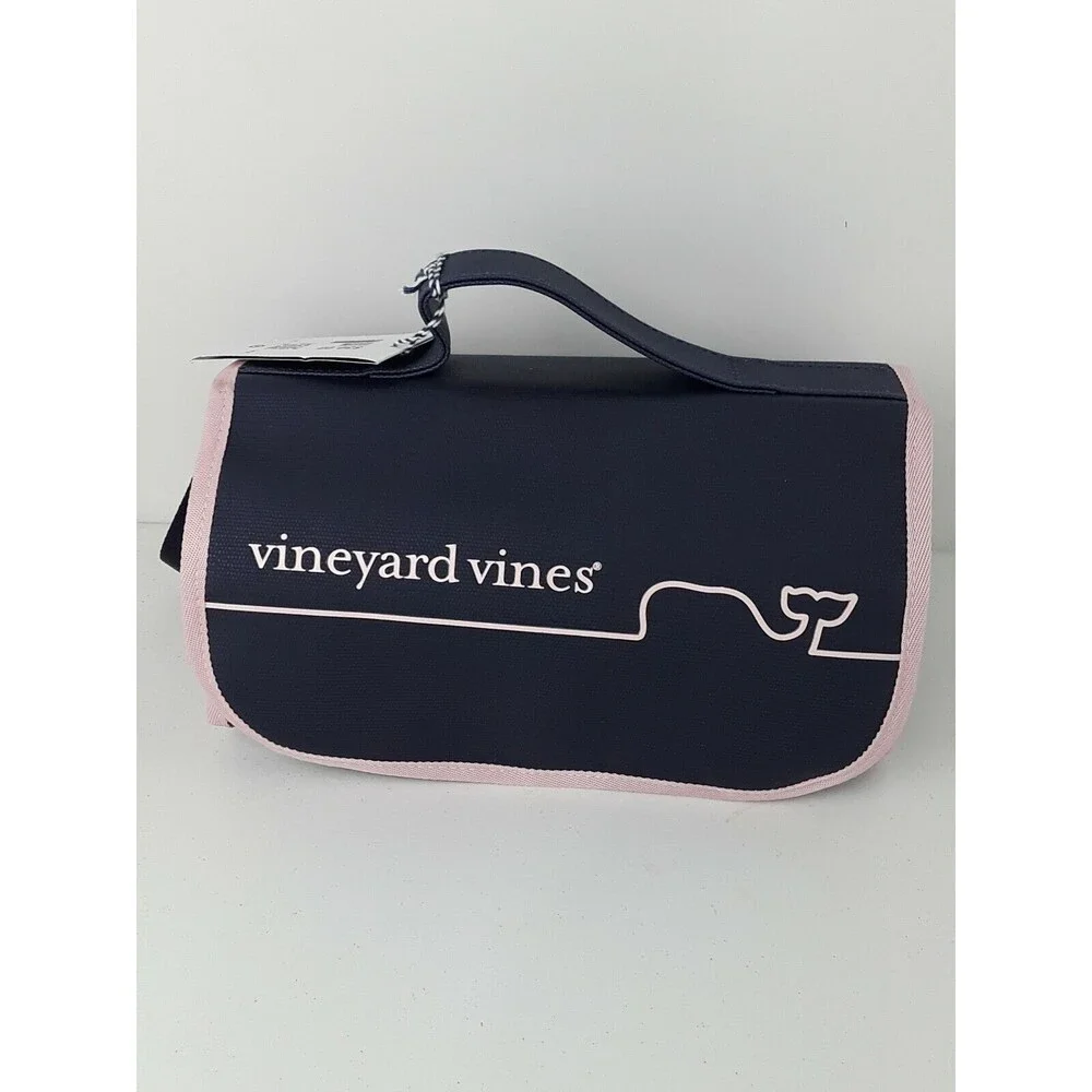 Vineyard Vines Whale baby changing pad Pack Pink Navyblue New $30.00 NWT